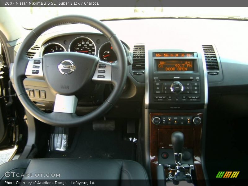 Super Black / Charcoal 2007 Nissan Maxima 3.5 SL
