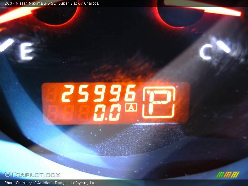Super Black / Charcoal 2007 Nissan Maxima 3.5 SL