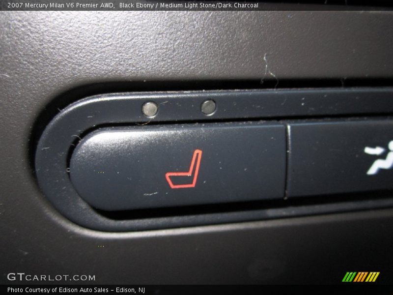 Black Ebony / Medium Light Stone/Dark Charcoal 2007 Mercury Milan V6 Premier AWD