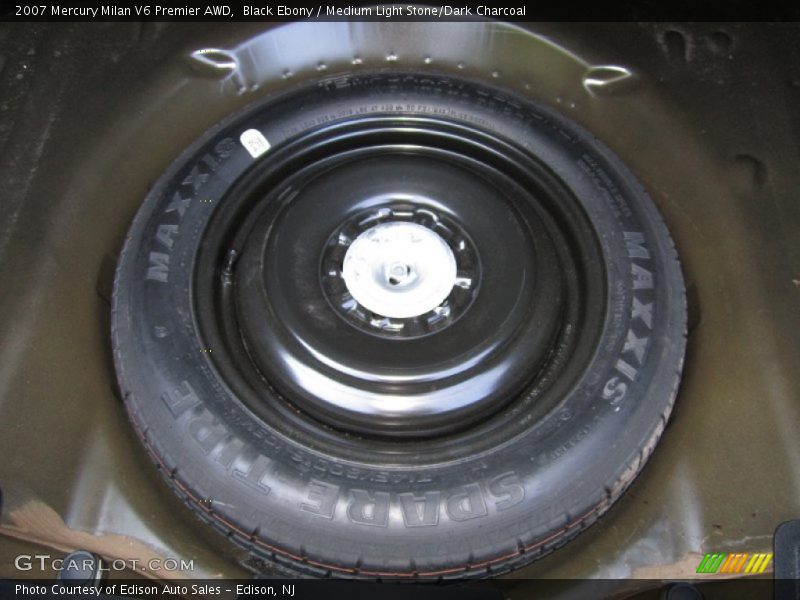 Black Ebony / Medium Light Stone/Dark Charcoal 2007 Mercury Milan V6 Premier AWD