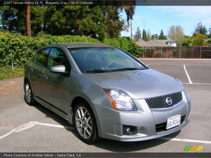 Magnetic Gray / SE-R Charcoal 2007 Nissan Sentra SE-R