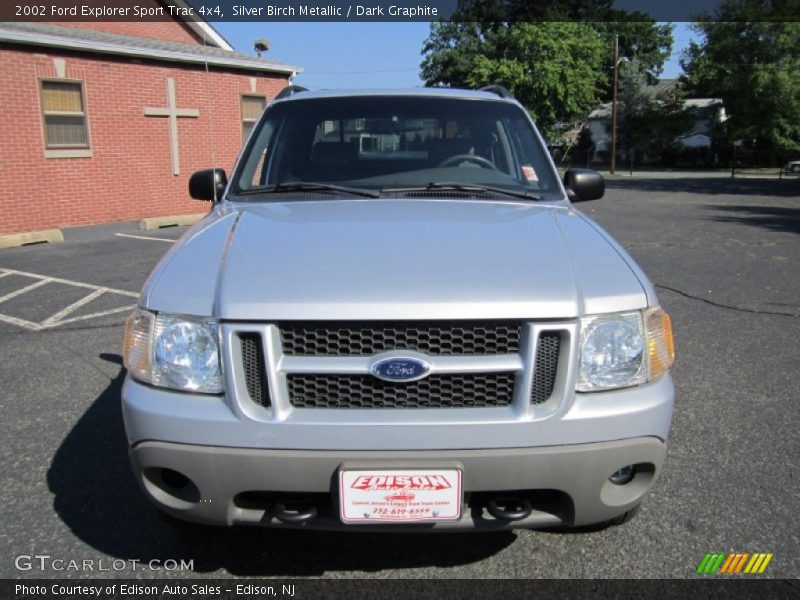 Silver Birch Metallic / Dark Graphite 2002 Ford Explorer Sport Trac 4x4