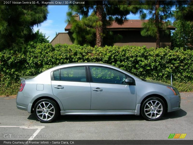 Magnetic Gray / SE-R Charcoal 2007 Nissan Sentra SE-R