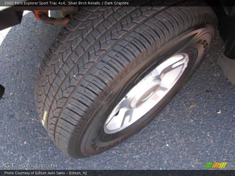 Silver Birch Metallic / Dark Graphite 2002 Ford Explorer Sport Trac 4x4