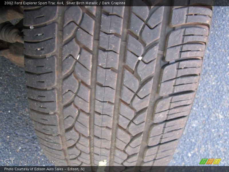 Silver Birch Metallic / Dark Graphite 2002 Ford Explorer Sport Trac 4x4