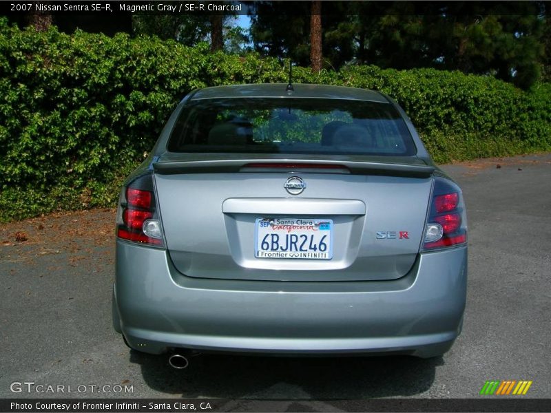 Magnetic Gray / SE-R Charcoal 2007 Nissan Sentra SE-R