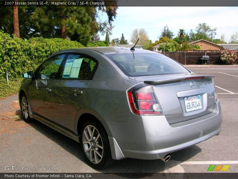 Magnetic Gray / SE-R Charcoal 2007 Nissan Sentra SE-R