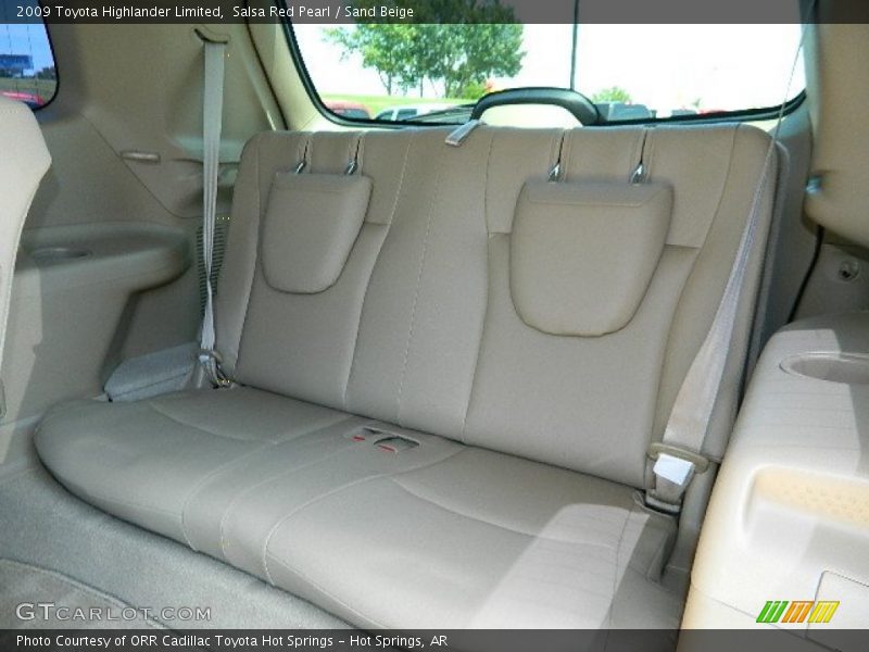 Salsa Red Pearl / Sand Beige 2009 Toyota Highlander Limited