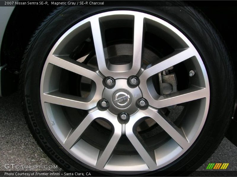 Magnetic Gray / SE-R Charcoal 2007 Nissan Sentra SE-R