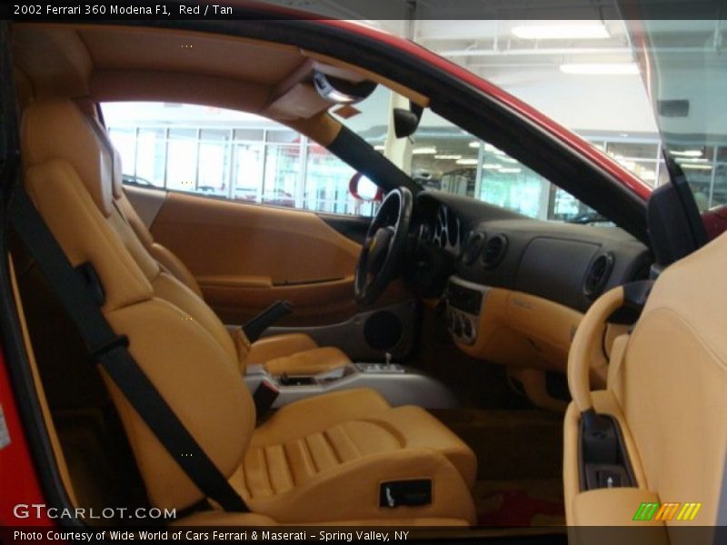 Red / Tan 2002 Ferrari 360 Modena F1