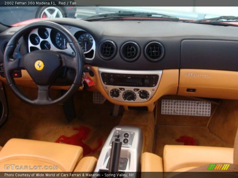 Dashboard of 2002 360 Modena F1