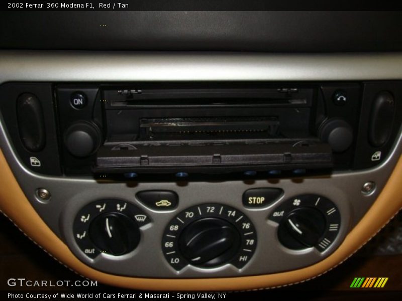 Controls of 2002 360 Modena F1