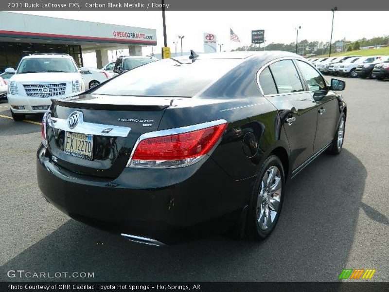 Carbon Black Metallic / Ebony 2011 Buick LaCrosse CXS