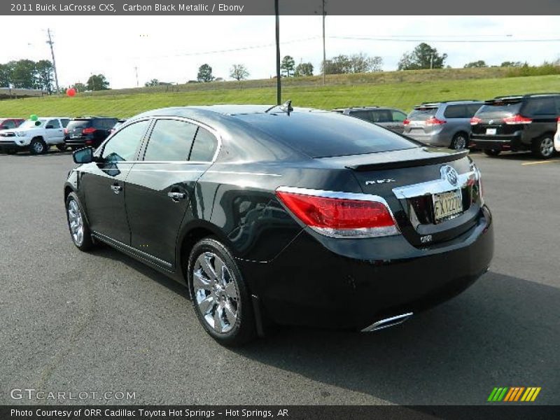 Carbon Black Metallic / Ebony 2011 Buick LaCrosse CXS