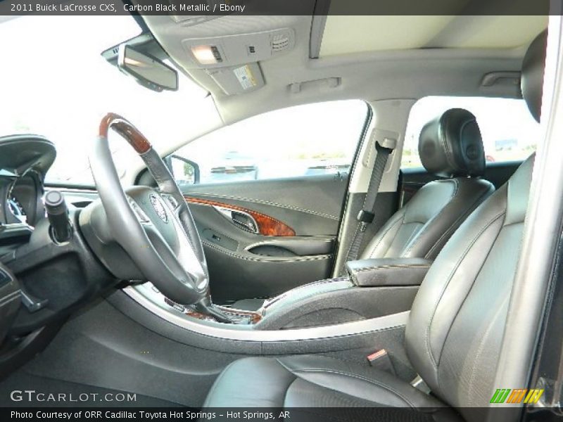 Carbon Black Metallic / Ebony 2011 Buick LaCrosse CXS
