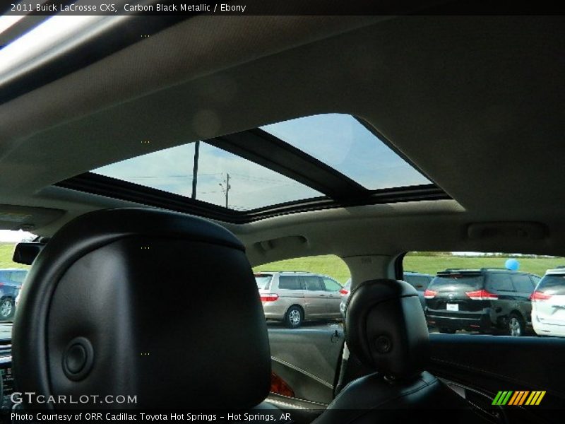 Carbon Black Metallic / Ebony 2011 Buick LaCrosse CXS