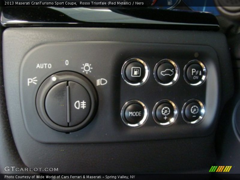 Controls of 2013 GranTurismo Sport Coupe