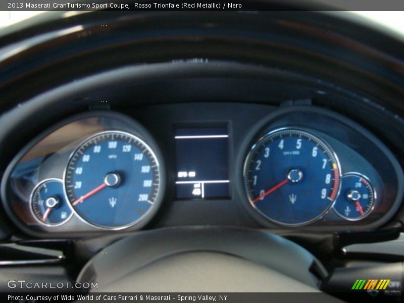 Rosso Trionfale (Red Metallic) / Nero 2013 Maserati GranTurismo Sport Coupe
