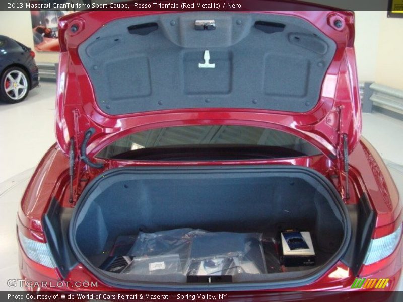  2013 GranTurismo Sport Coupe Trunk