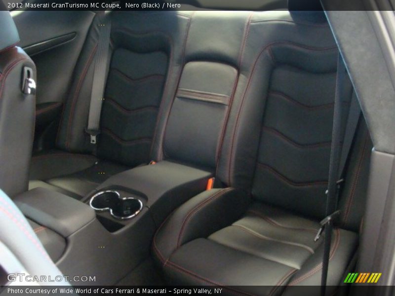 Rear Seat of 2012 GranTurismo MC Coupe