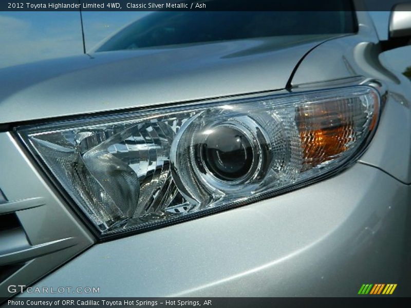 Classic Silver Metallic / Ash 2012 Toyota Highlander Limited 4WD