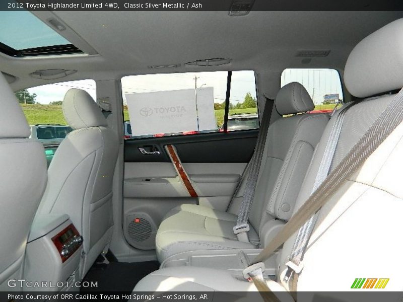 Classic Silver Metallic / Ash 2012 Toyota Highlander Limited 4WD