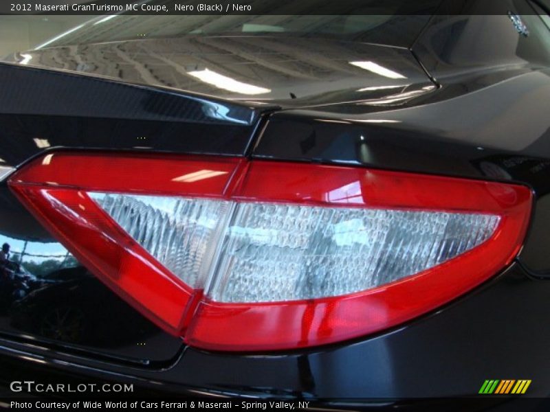 Nero (Black) / Nero 2012 Maserati GranTurismo MC Coupe