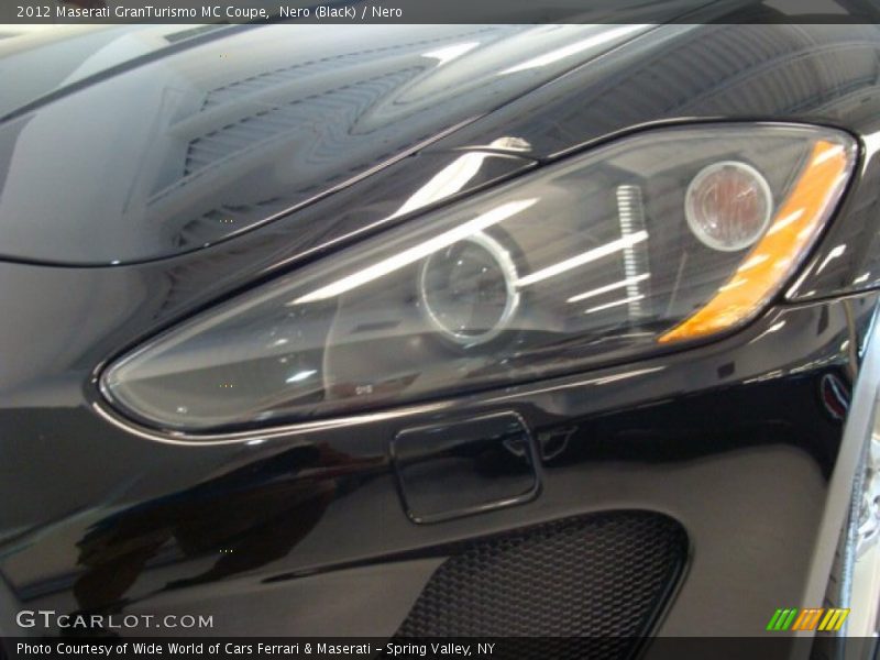 Nero (Black) / Nero 2012 Maserati GranTurismo MC Coupe