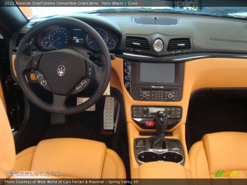 Dashboard of 2012 GranTurismo Convertible GranCabrio