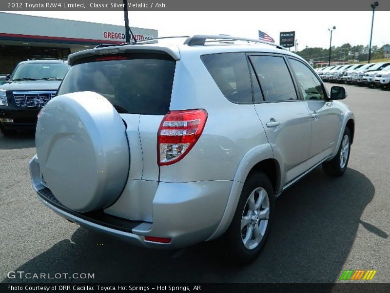 Classic Silver Metallic / Ash 2012 Toyota RAV4 Limited