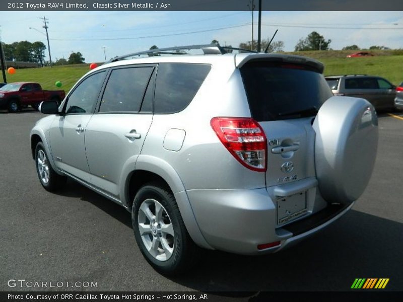 Classic Silver Metallic / Ash 2012 Toyota RAV4 Limited