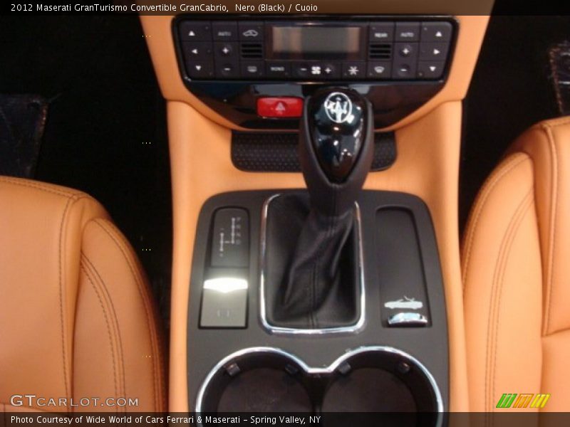 Nero (Black) / Cuoio 2012 Maserati GranTurismo Convertible GranCabrio
