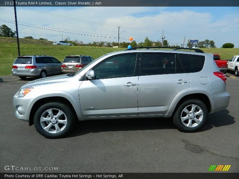 Classic Silver Metallic / Ash 2012 Toyota RAV4 Limited