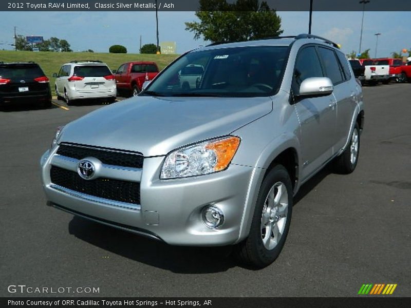 Classic Silver Metallic / Ash 2012 Toyota RAV4 Limited
