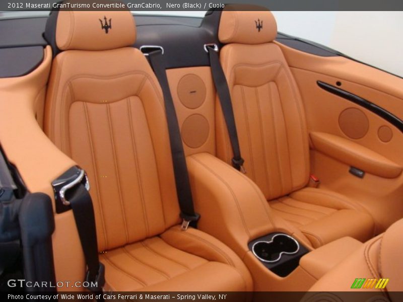  2012 GranTurismo Convertible GranCabrio Cuoio Interior