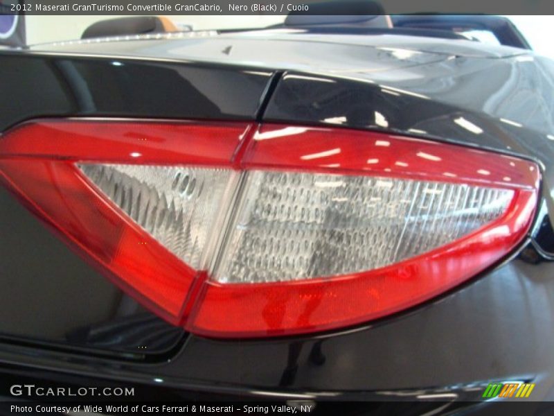 Nero (Black) / Cuoio 2012 Maserati GranTurismo Convertible GranCabrio