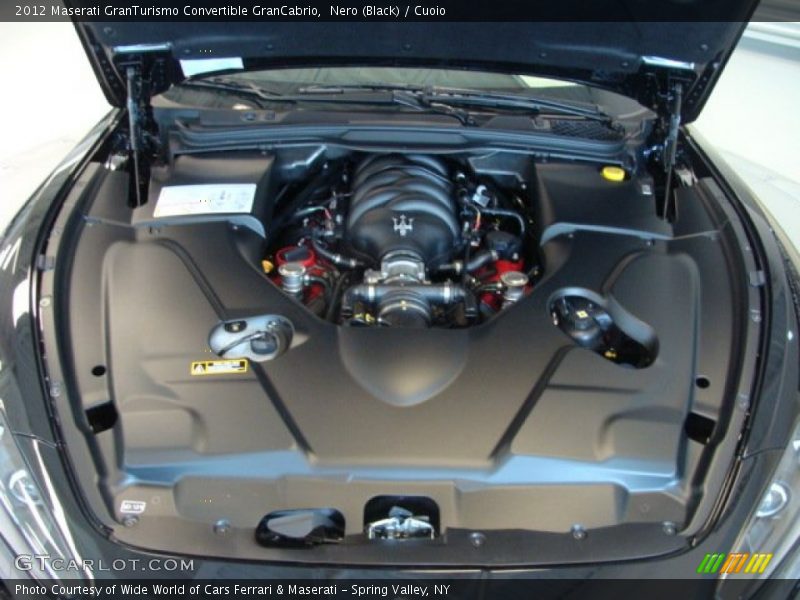 Nero (Black) / Cuoio 2012 Maserati GranTurismo Convertible GranCabrio