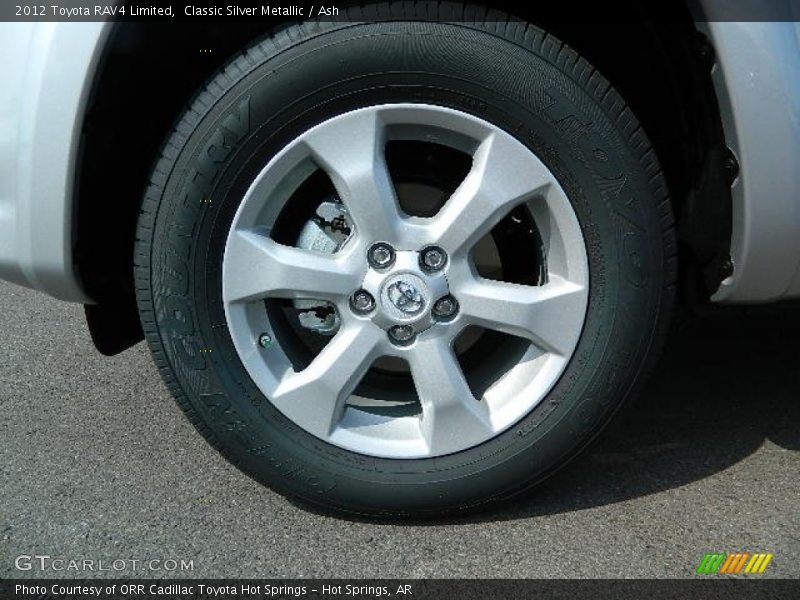 Classic Silver Metallic / Ash 2012 Toyota RAV4 Limited