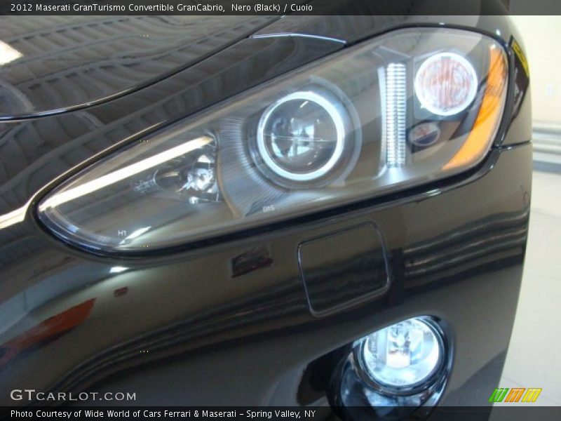 Nero (Black) / Cuoio 2012 Maserati GranTurismo Convertible GranCabrio