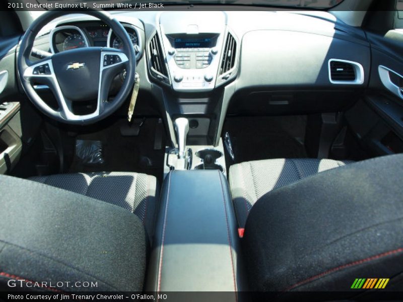 Summit White / Jet Black 2011 Chevrolet Equinox LT