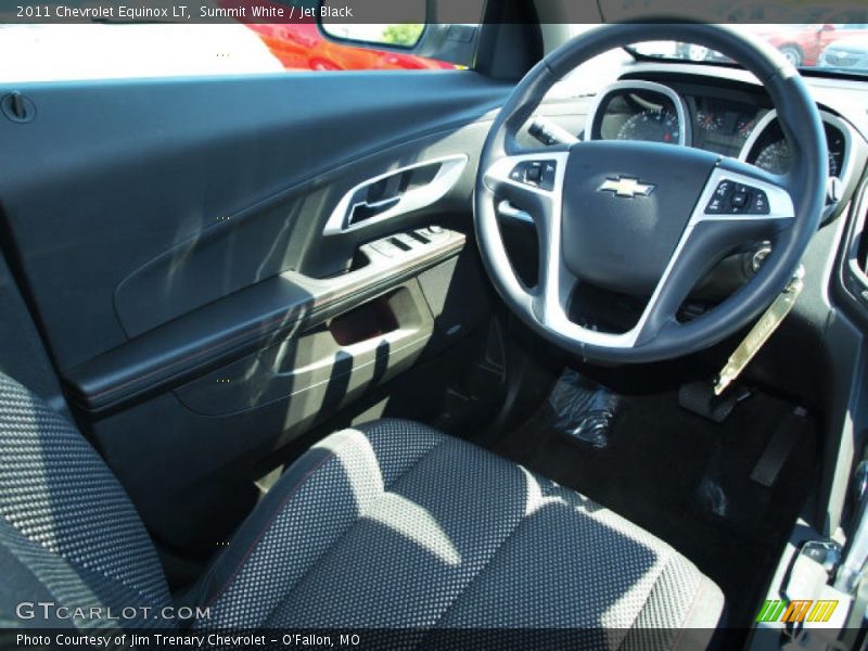 Summit White / Jet Black 2011 Chevrolet Equinox LT