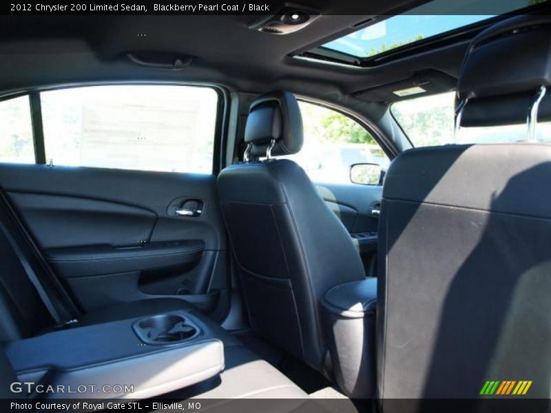 Blackberry Pearl Coat / Black 2012 Chrysler 200 Limited Sedan
