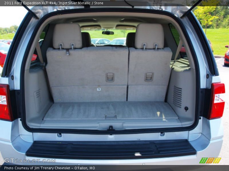 Ingot Silver Metallic / Stone 2011 Ford Expedition XLT 4x4