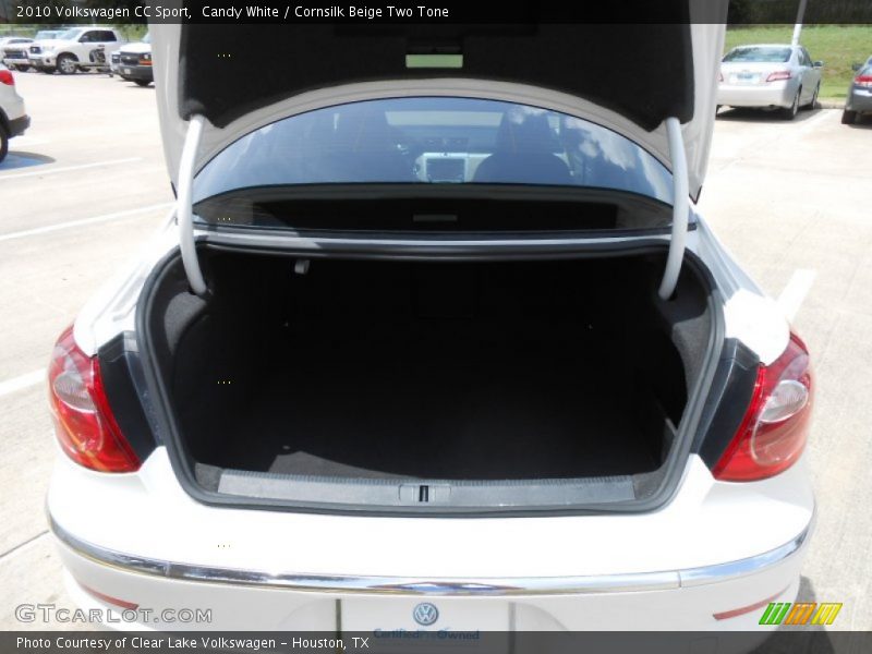 Candy White / Cornsilk Beige Two Tone 2010 Volkswagen CC Sport