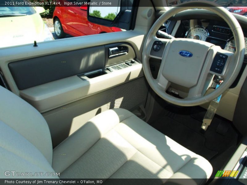 Ingot Silver Metallic / Stone 2011 Ford Expedition XLT 4x4