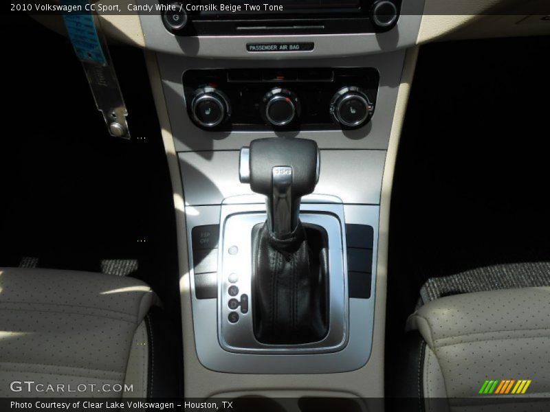 Candy White / Cornsilk Beige Two Tone 2010 Volkswagen CC Sport