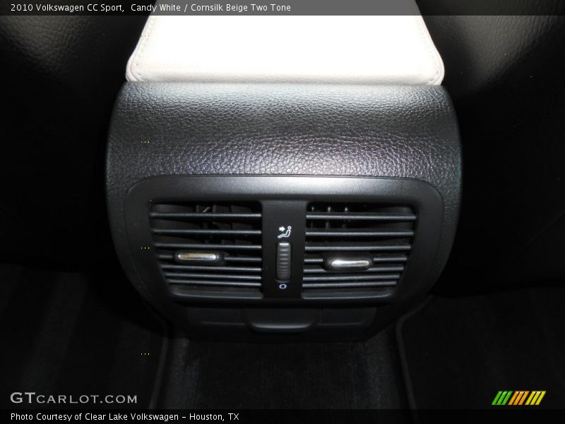 Candy White / Cornsilk Beige Two Tone 2010 Volkswagen CC Sport