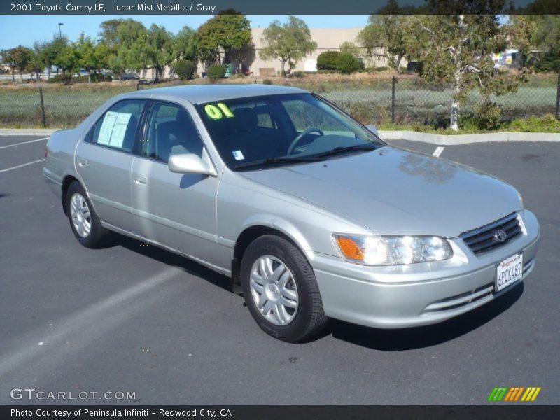 Lunar Mist Metallic / Gray 2001 Toyota Camry LE