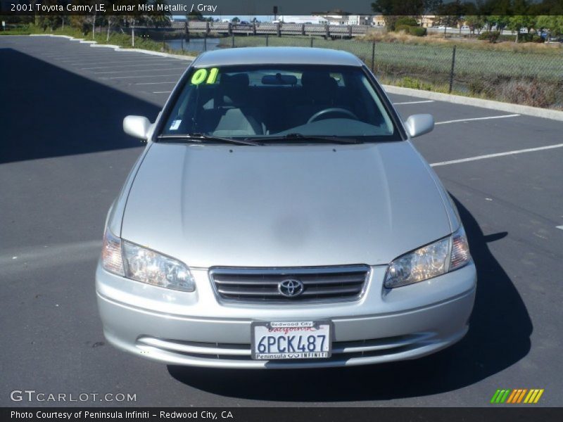 Lunar Mist Metallic / Gray 2001 Toyota Camry LE