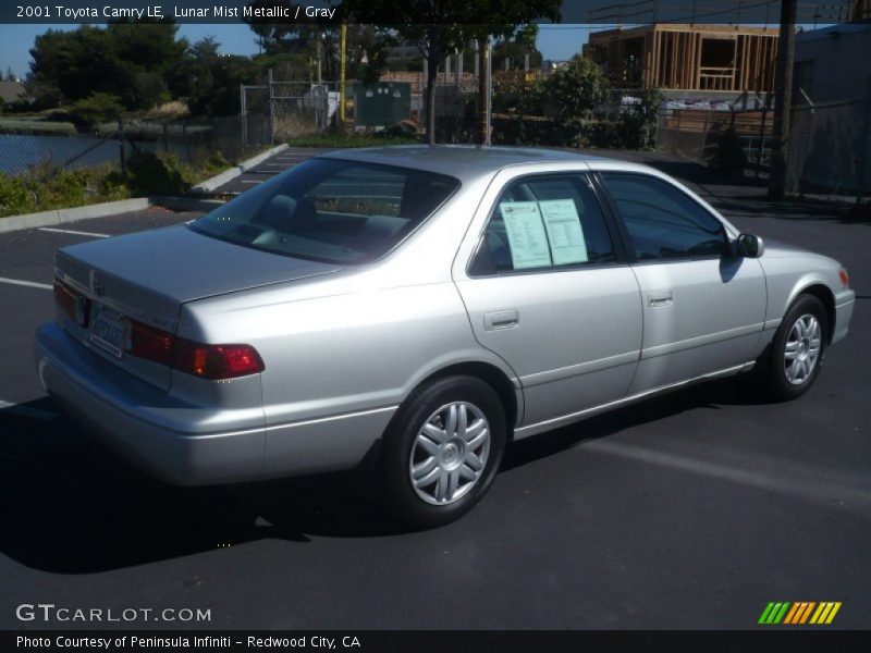 Lunar Mist Metallic / Gray 2001 Toyota Camry LE